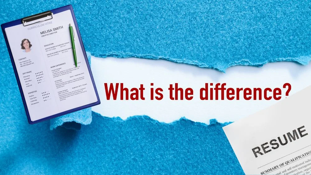 الفرق بين cv و resume الفرق بين cv و resume